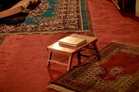 holy Quran in mosqueの写真素材