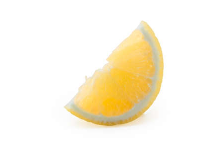 sliced ââlemon ,  file includes a excellent clipping pathの写真素材