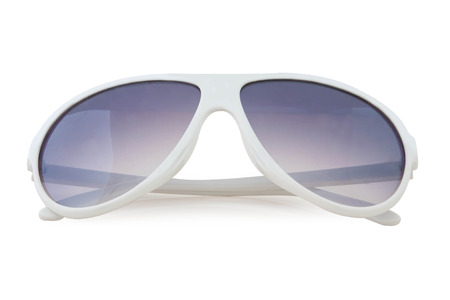 Sunglasses isolated white backgroundの写真素材