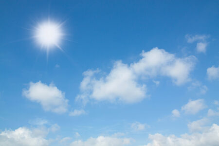 Blue Skyの写真素材