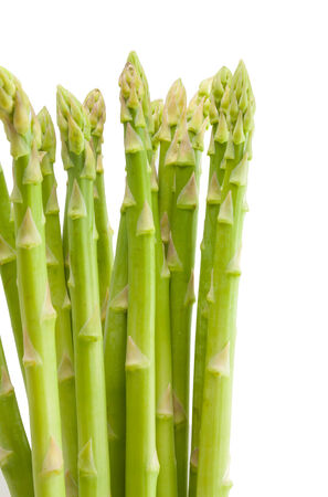 Asparagus bunchの写真素材