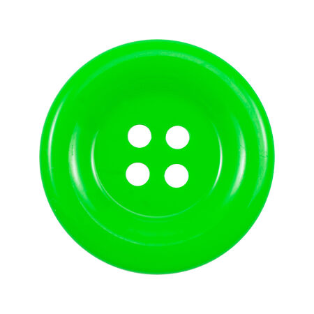 Green clasper on a white background,  file includes a excellent clipping pathの写真素材