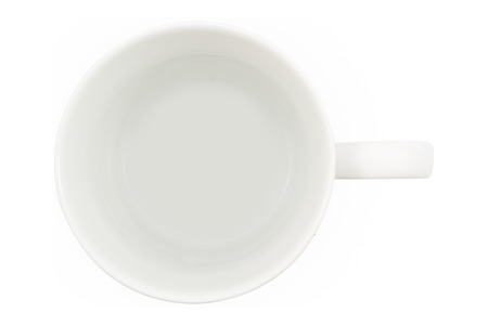 Coffee cup  isolated on white backgroundの写真素材