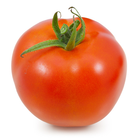 tomato on white backgroundの写真素材