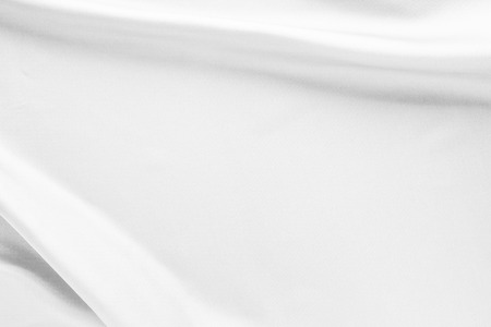 white fabric texture backgroundの写真素材