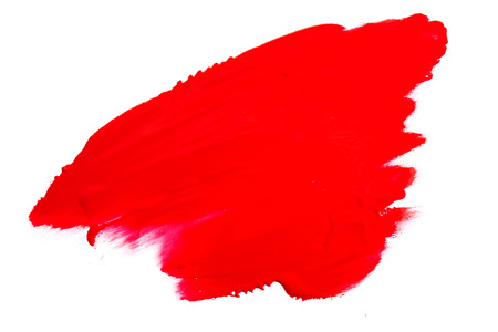 red and yellow water color paint textureの写真素材