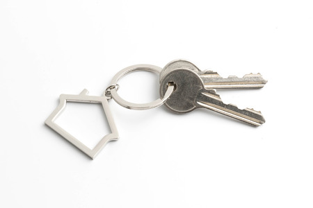 house key  isolated on white background