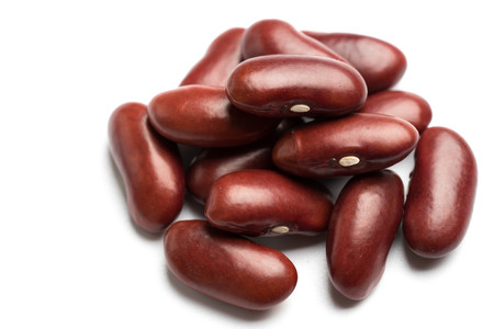 red bean isolated on white background