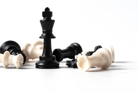 chess isolated on white background