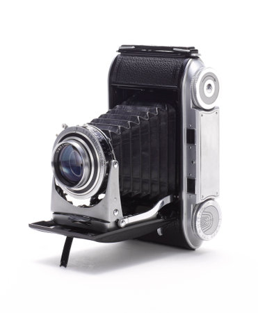 vintage folding camera