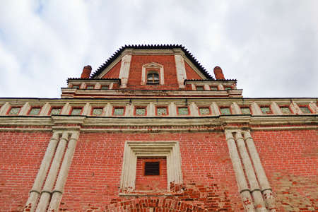 Ancient bridge tower in Izmailovo, Moscow, Russia.