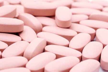 Background is a large amount of color of drugsの写真素材