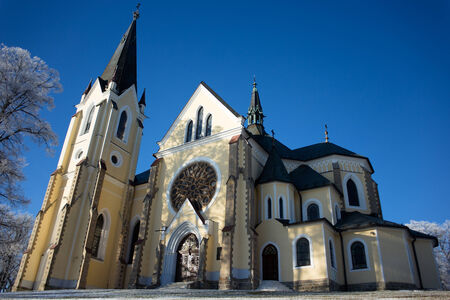 Church in Levoi the Slovakia pilgrimage place
