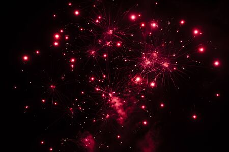 Colorful Fireworks Display on a celebration.の写真素材