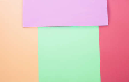 colorful paper background. copyspace. blank textureの写真素材