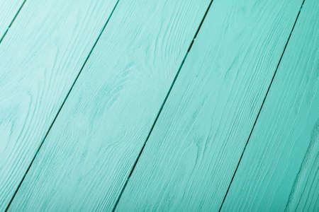 Blue wooden background. Top view and copy space. Vintageの写真素材
