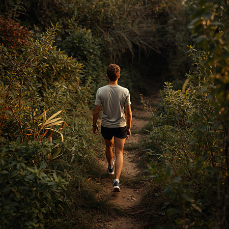 Young woman practicing yoga, standing in Half Moon Pose, Virabhadrasanaの素材