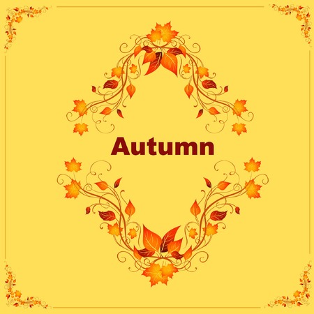 autumn patternsのイラスト素材