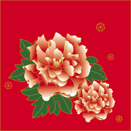 peonyのイラスト素材