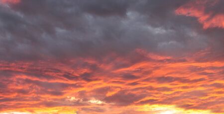 Amazingly Beautiful Sunsetの写真素材