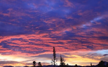 Amazingly Beautiful Sunsetの写真素材