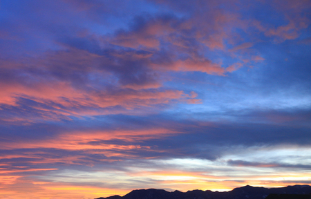 Amazingly Beautiful Sunsetの写真素材