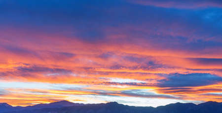 Amazingly Beautiful Sunsetの写真素材