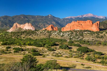 Beautiful Garden of the Godsの写真素材