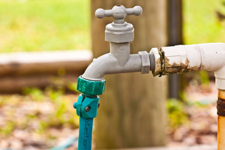 Outdoor sink exctentionの写真素材