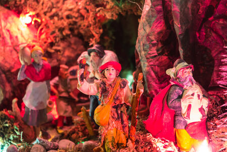 christmas cribの写真素材