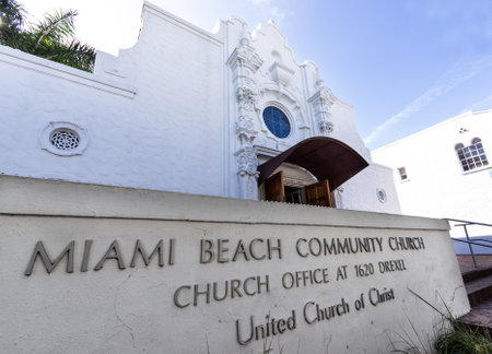 community church in Lincoln road, Miami
