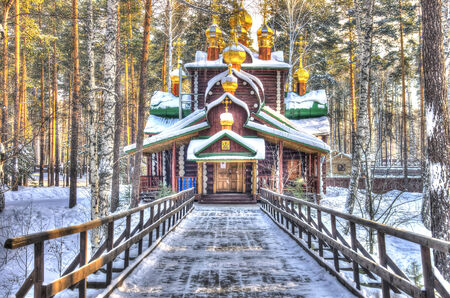 Ganina Yama cathedral,Yekaterinburg Russiaの写真素材