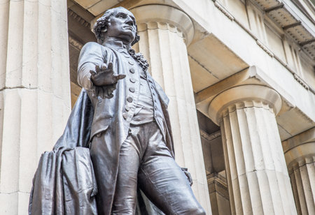 george washington monument in New York city.のeditorial素材