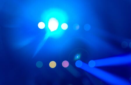 Disco lights.concept about entertainment and night lifeの写真素材