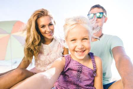 family portraitの写真素材