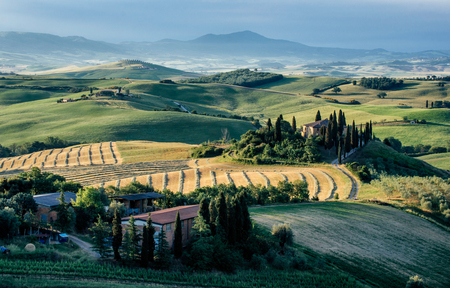 Beautiful tuscan landscape