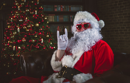 Santa claus portraits and lifestyleの写真素材