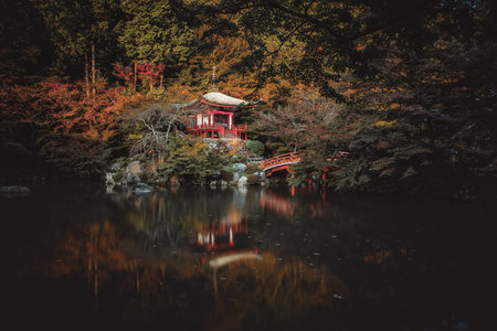 Daigoji temple in Kyoto, japanのeditorial素材