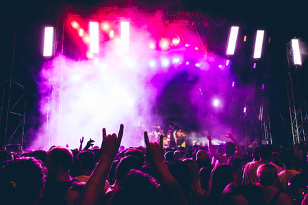 Conceptual photo about concerts and festivalsの写真素材