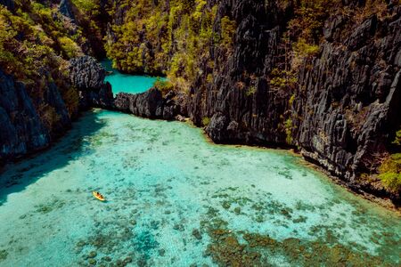 Tropical Island with blue water