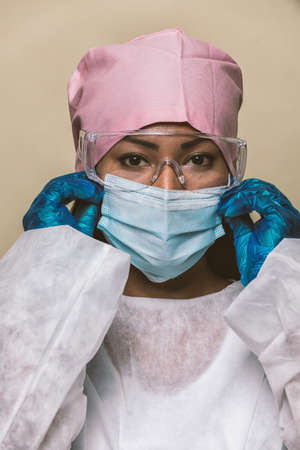 2020 heroes. Image with medical staff, nurses and doctors. Concept about health care and medicine