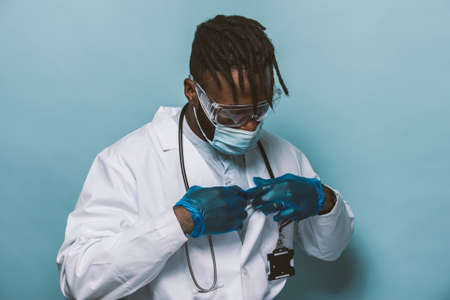 2020 heroes. Image with medical staff, nurses and doctors. Concept about health care and medicineの写真素材