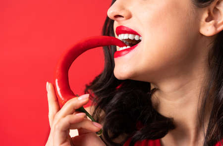 Sexy woman with sensual body doing erotic poses - Pretty girl in underwearの写真素材