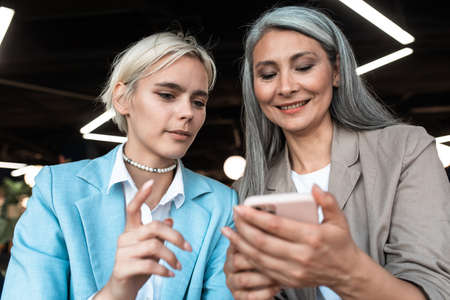 cinematic image of a multiethnic business team. employees working together in a modern office