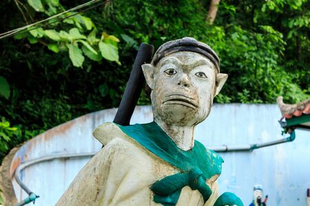 magic monkey a legend in China "Journey to the West"の写真素材