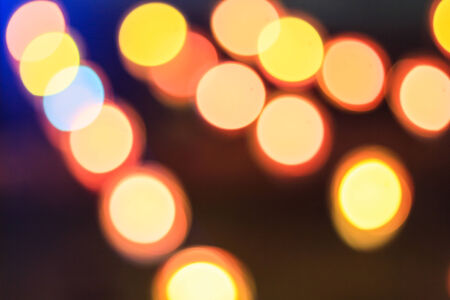 colorful of bokeh light abstract background