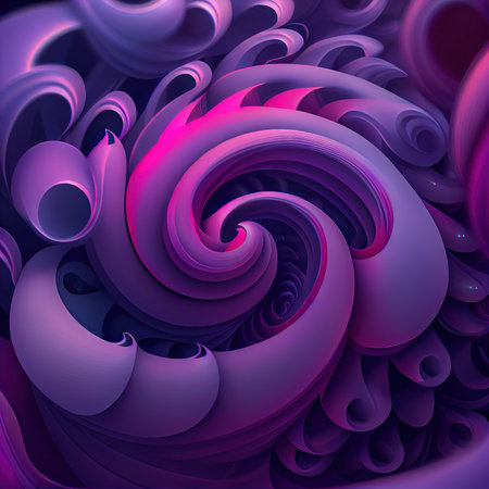 Background soft gradients twisted into spiralsの写真素材