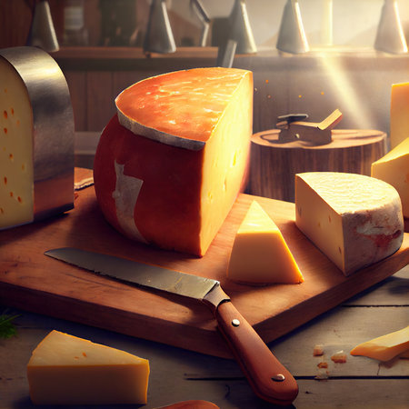Cheese knives, without people