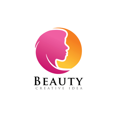 Unique Beauty Logo Design template and vectorのイラスト素材