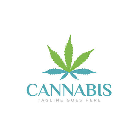 Cannabis or Marijuana Design Vectorのイラスト素材